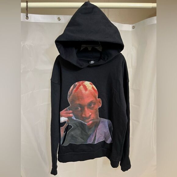 Dennis Rodman - Solid Basics Hoodie - Nice Thick Hoodie - Picture 1 of 7